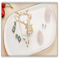 Ceramic  jewelry tray from mmcis china
